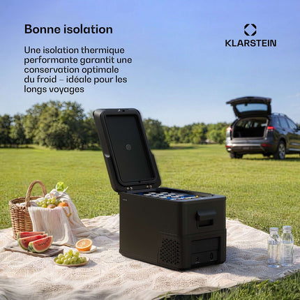KLARSTEIN Arctiq compresseur 27L 60 cm Noir