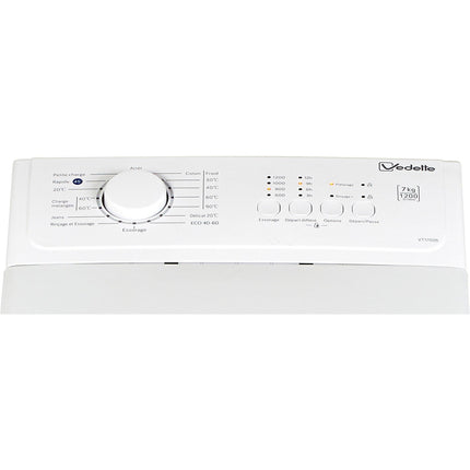 Lave linge top VEDETTE VT17026 Reconditionné