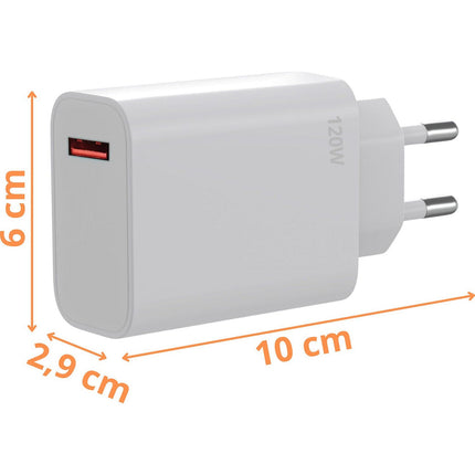 Chargeur secteur PHONILLICO Xiaomi Poco M8 PRO 5G - 120W