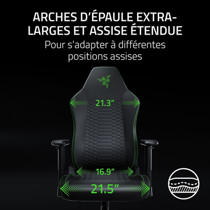 Chaise gaming RAZER Iskur V2 X NewGen Black/Green