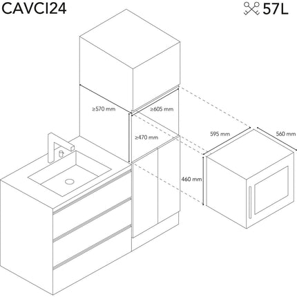 Cave à vin polyvalente LES PETITS CHAMPS CAVCI24