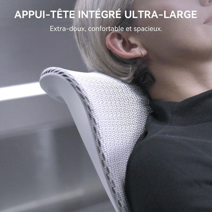 Fauteuil ergonomique SIHOO S300 chaise ergonomique ergo blanc