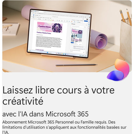 Logiciel de bureautique MICROSOFT M365 Personnel avec IA Copilot