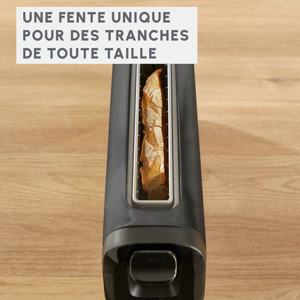Grille-pain MOULINEX LS5S08E0 Subito Noir - Longue fente