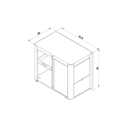Chariot Plancha ENO ACHILLE Porte Inox compatible plancha ENO