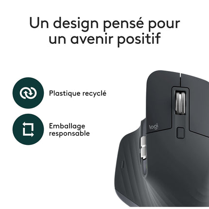 Souris sans fil LOGITECH MX Master 3S Bluetooth