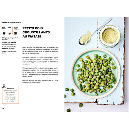 Livre de cuisine HACHETTE Ninja : Airfryer Recettes Etudiants