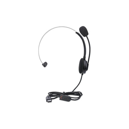 Micro-casque MANHATTAN Mono intra-auriculaire- Léger - USB-A