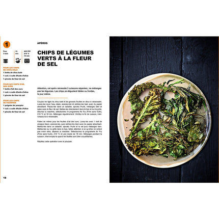 Livre de cuisine HACHETTE Ninja - Airfryer + de 150 recettes