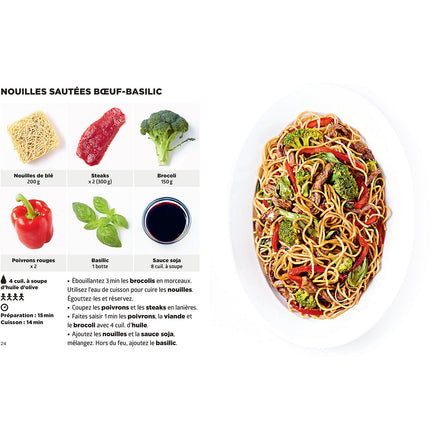 Livre de cuisine HACHETTE Simplissime 100 recettes 1 plat et