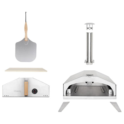Four à pizza gaz H.KOENIG GINO440
