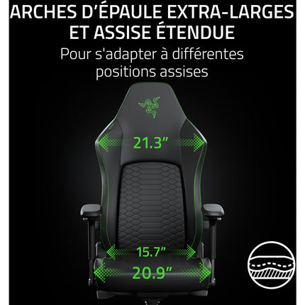 Chaise gaming RAZER Iskur V2 NewGen Quartz