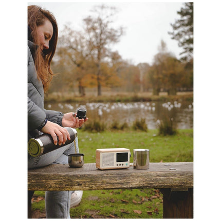 Radio DAB PURE Classic Mini Cotton White/Oak