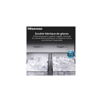 Réfrigérateur multi portes HISENSE RQ640P5SSD