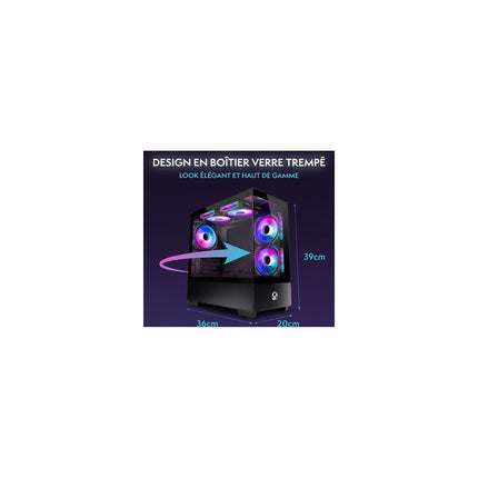 PC Gamer VIBOX 3200G • 16 Go • 480 Go SSD • Windows 11
