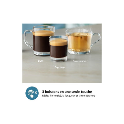 Expresso Broyeur PHILIPS EP1220/00 Noir Mat série 1200