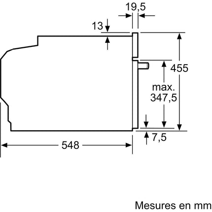 Four encastrable SIEMENS CM724G1B1 iQ700 Home Connect