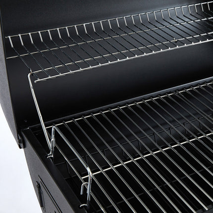 Barbecue charbon ESSENTIELB EBCA1 noir sur chariot, 62x35 cm