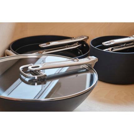 Wok JOSEPH JOSEPH Space 32 cm avec couvercle