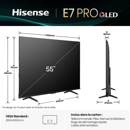 TV QLED HISENSE
