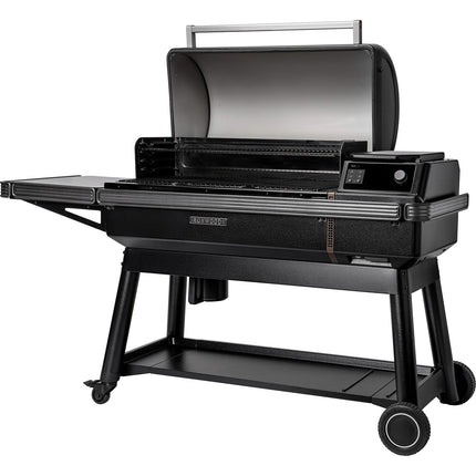 Barbecue pellet LE MARQUIER IRONWOOD XL sur chariot 86 cm