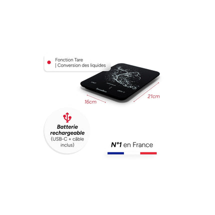 Balance de cuisine TERRAILLON AQUA RESIST 15307