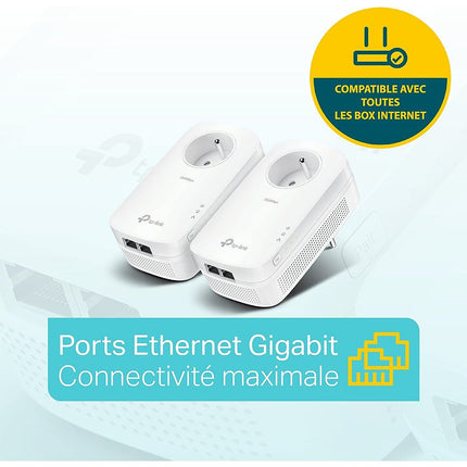 CPL Filaire TP-LINK TL-PA9025P 2000Mbps 2x2RJ45 pack de 2