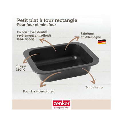Plat au four ZENKER 7280