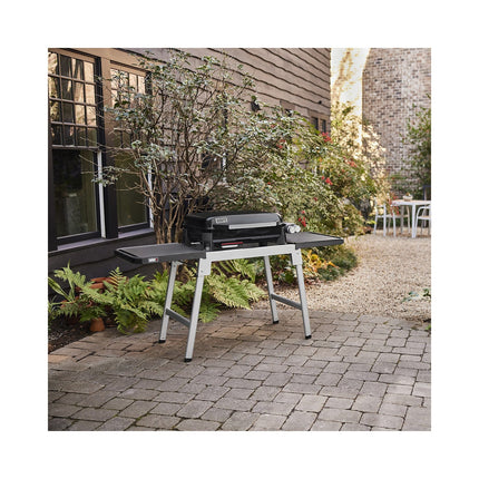 Plancha gaz WEBER black 2 brûleurs à poser, 56x41 cm