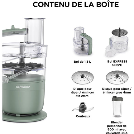 Robot multifonction KENWOOD MULTIPRO GO FDP23.380GR