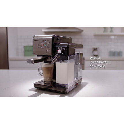 Machine à expresso BREVILLE PRIMA LATTE II VCF109X01