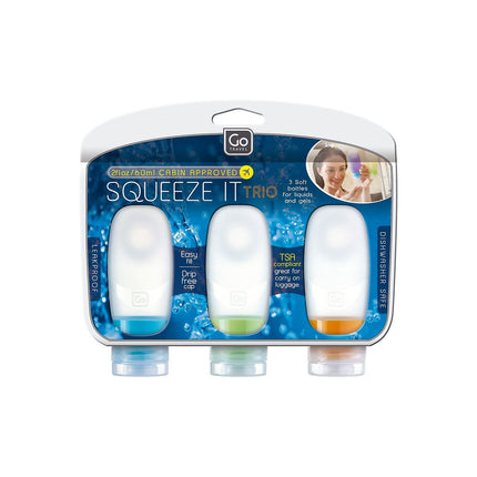 Bouteilles cabine GO TRAVEL Mini pour cabine souples x4
