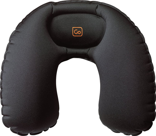 Coussin ergonomique GO TRAVEL gonflable compact Noir