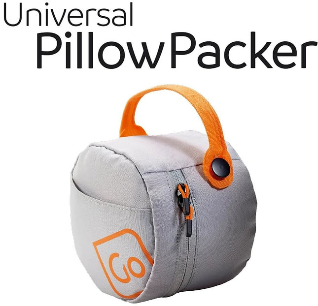 Coussin ergonomique GO TRAVEL pour oreiller de voyage orange