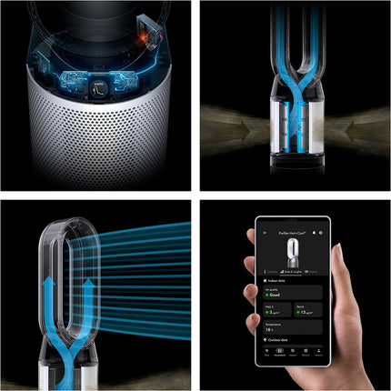 Purificateur d'air, ventilateur, chauffage DYSON Hot+Cool HP1