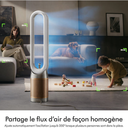 Purificateur d'air, ventilateur DYSON Find+Flow TP14
