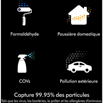 Purificateur d'air, ventilateur DYSON Find+Flow TP14