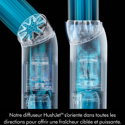 Ventilateur DYSON HushJet Mini Cool Rose Poudré