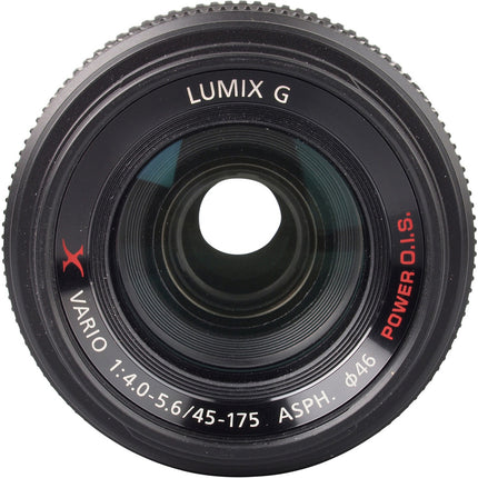 Objectif pour Hybride PANASONIC 45-175mm f/4-5.6 PZ OIS noir Lumix G X