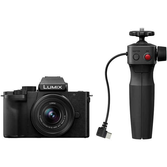Appareil photo Hybride PANASONIC Lumix G100 noir+12-32mm+poignèe Trepied