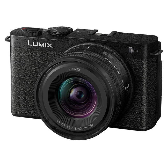 Appareil photo Hybride PANASONIC Kit Lumix S full Frame S9 Noir + 18-40m