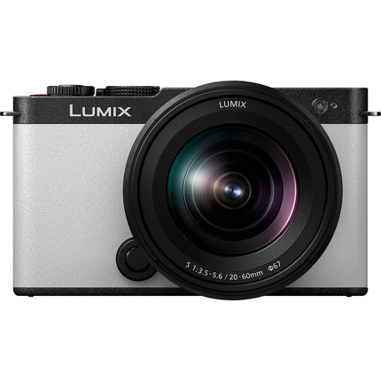Appareil photo Hybride PANASONIC Kit Lumix S full Frame S9 Blanc + 20-60m