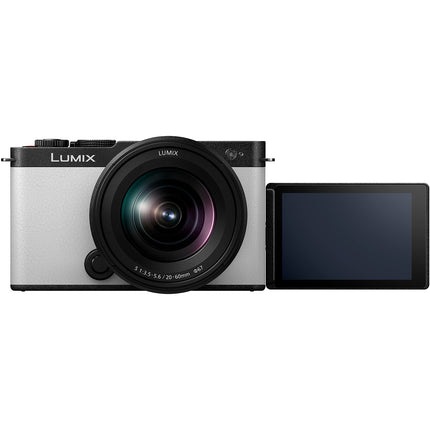 Appareil photo Hybride PANASONIC Kit Lumix S full Frame S9 Blanc + 20-60m