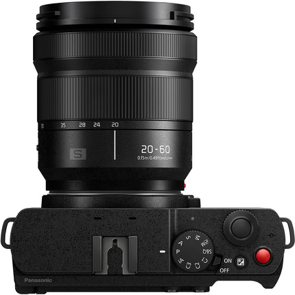 Appareil photo Hybride PANASONIC Kit Lumix S full Frame S9 Blanc + 20-60m