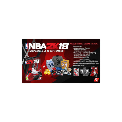 Jeu Xbox TAKE 2 NBA 2K18