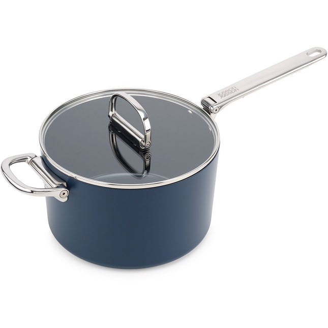 Casserole JOSEPH JOSEPH Space 23 cm avec couvercle inox
