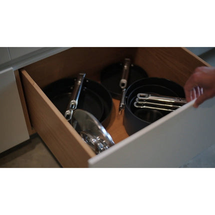 Casserole JOSEPH JOSEPH Space 23 cm avec couvercle inox
