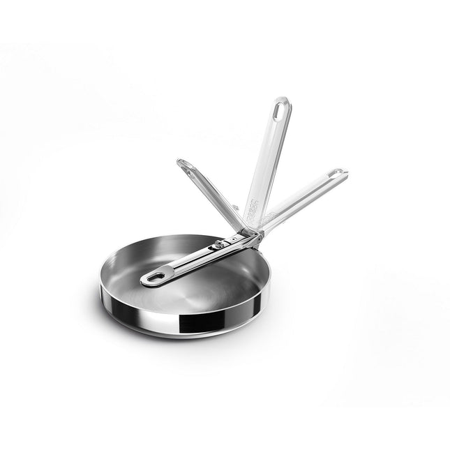 Poêle JOSEPH JOSEPH Space avec poignée pliante inox