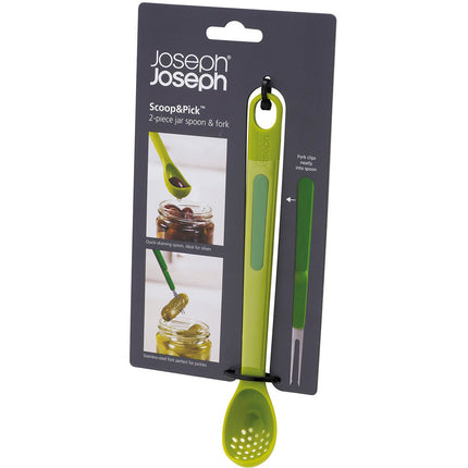 Cuillère JOSEPH JOSEPH et fourchette 2-en-1 Scoop&Pick