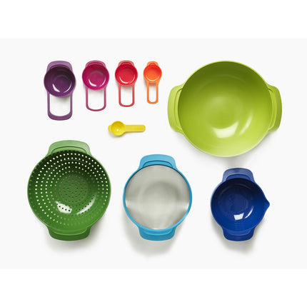 Set d'ustensiles de cuisine JOSEPH JOSEPH NestPlus 9 Set de 9 bols/passoires
